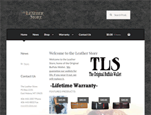Tablet Screenshot of leathermontana.com